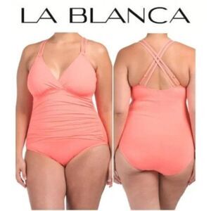 LA BLANCA Size 4 island Goddess bathing suit women